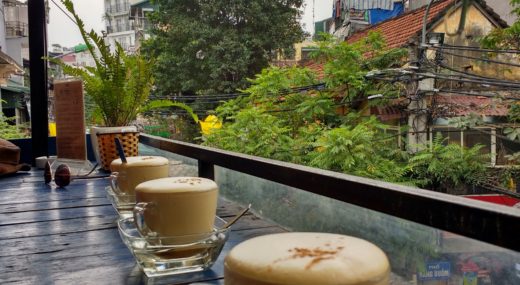 Retour à Hanoi avec un Egg coffee