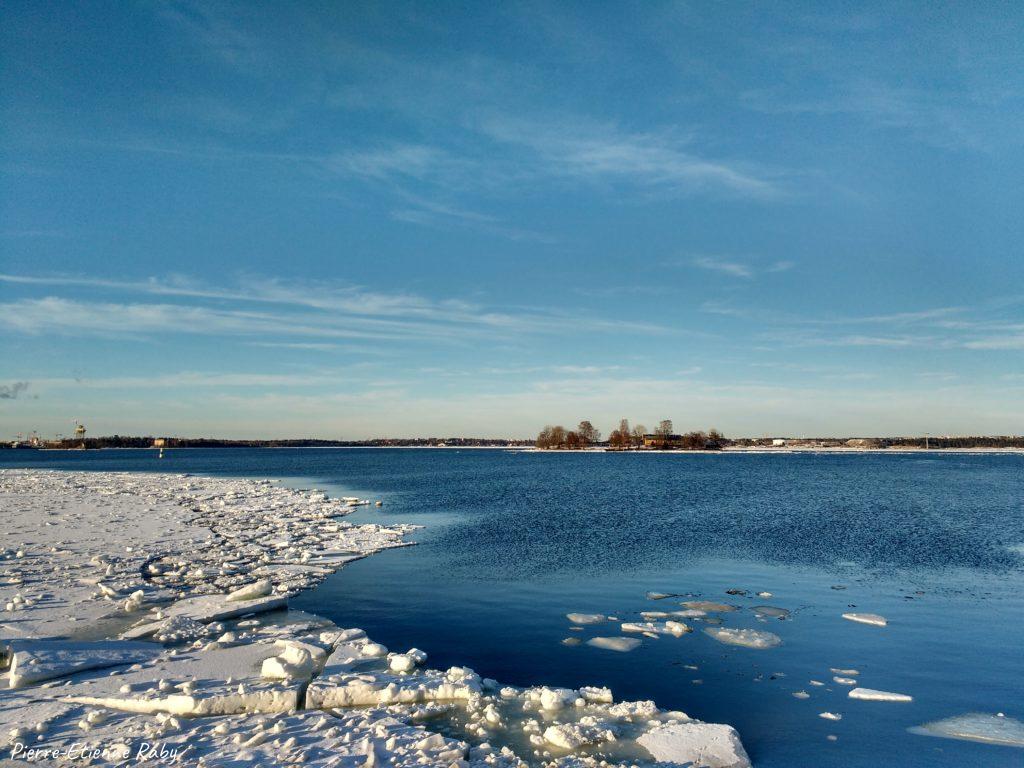 Mer gelée à Helsinki