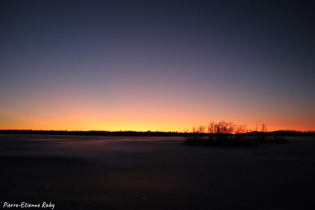 sérénité suède paix coucher soleil