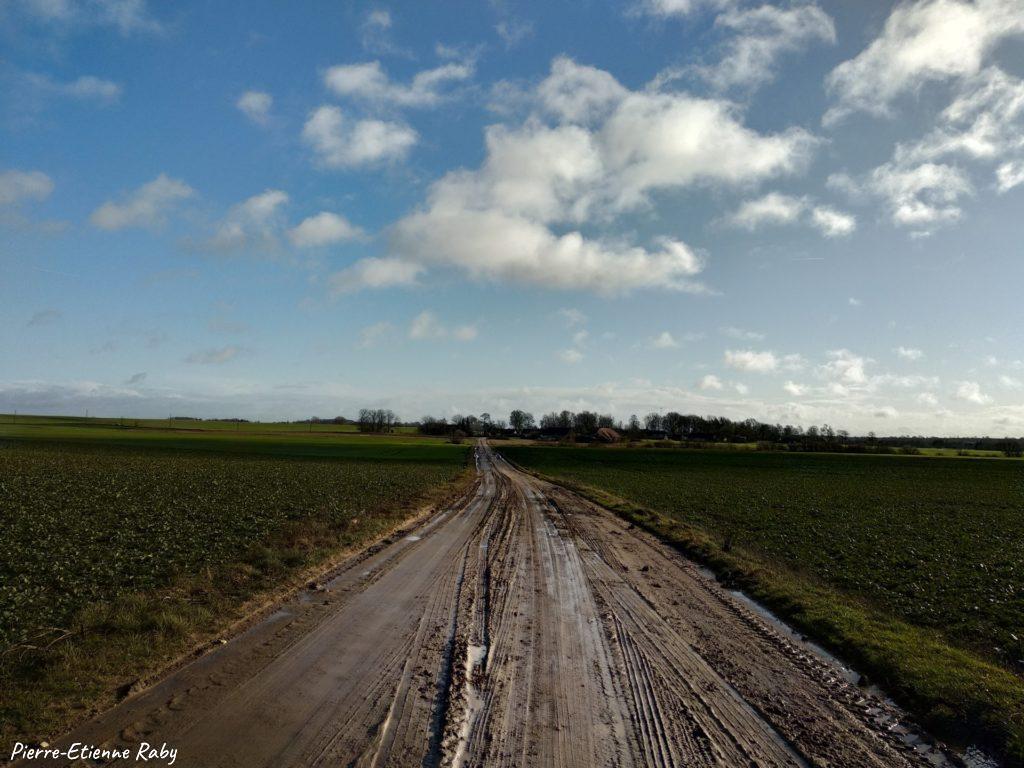 route campagne lituanie vélo