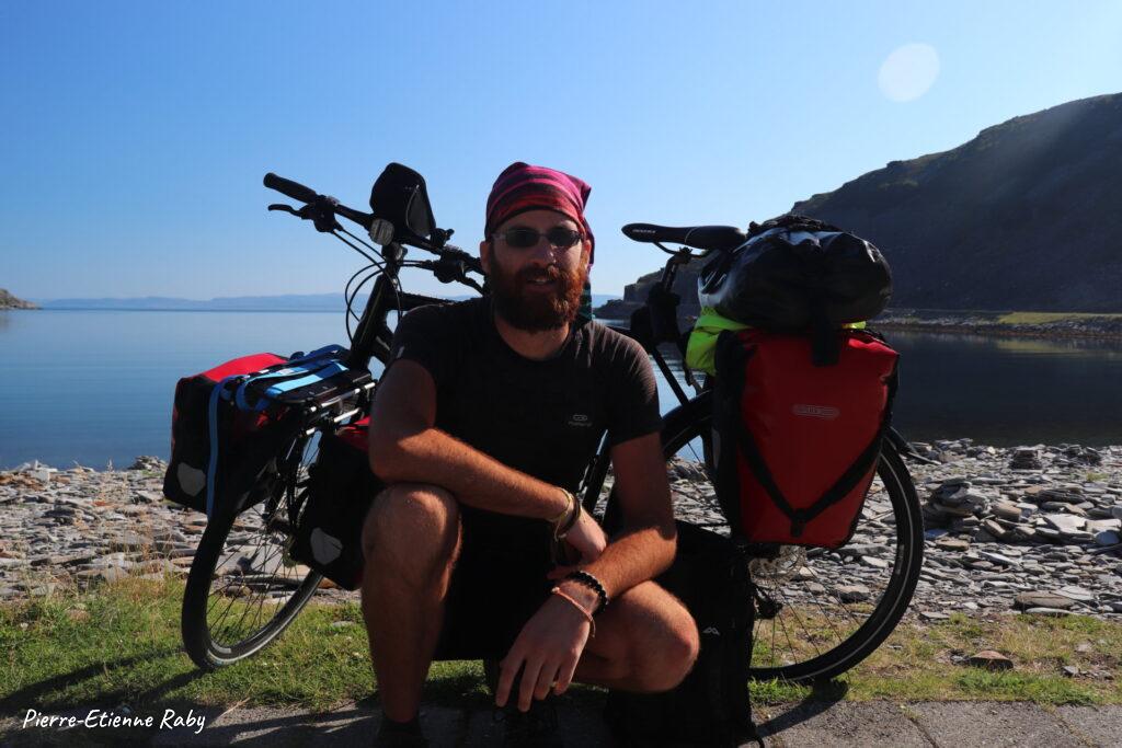 pierre-etienne raby vélo Norvège voyage minimaliste