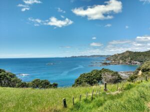 Point de vue depuis Paihia (Nouvelle-Zélande)