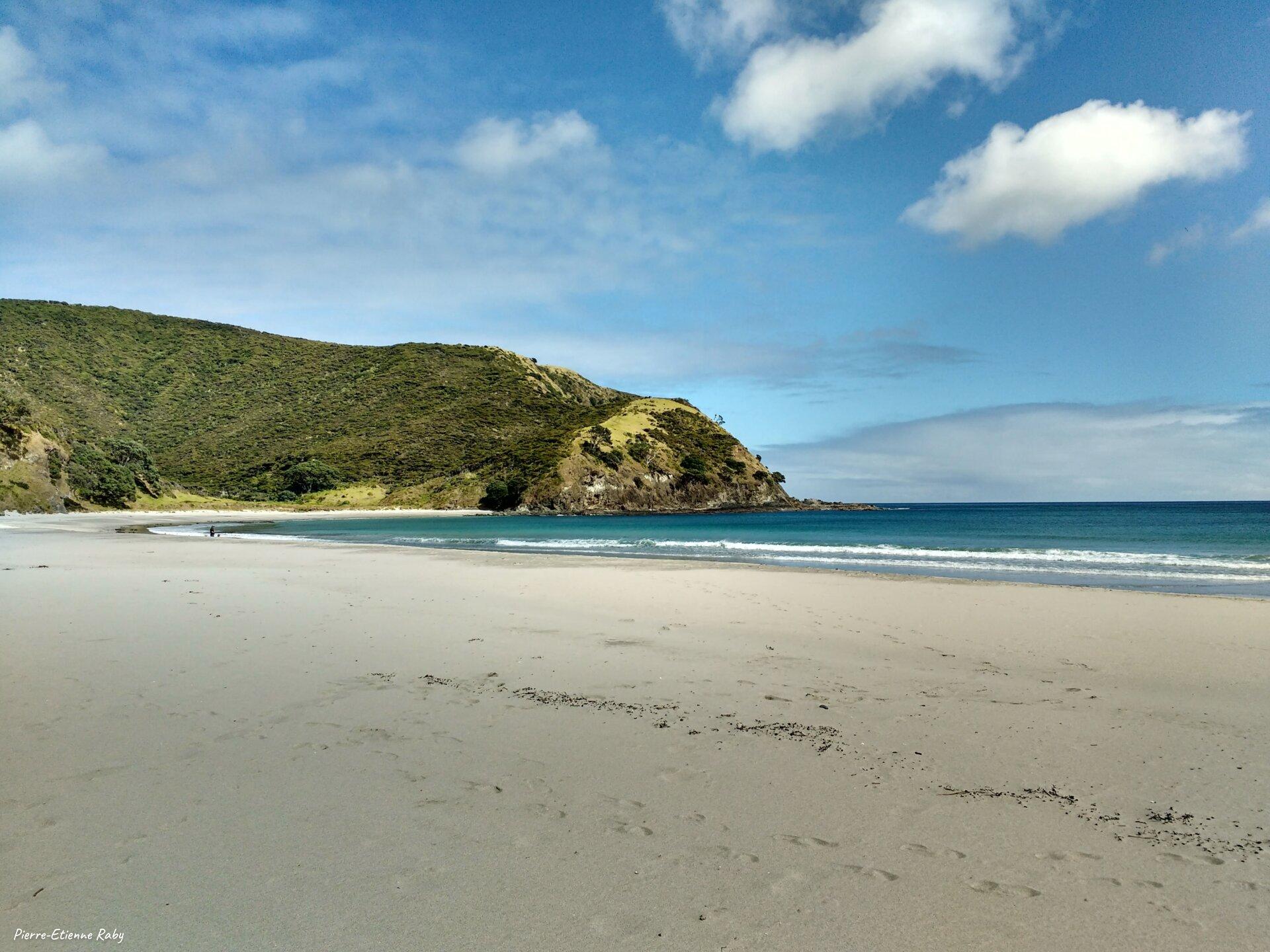 Plage près de Cape Reinga (Nouvelle-Zélande)