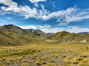 Sur la route de Fairlie, South Island (Nouvelle-Zélande)