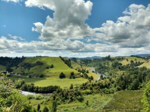 Vue sur le National Park (Nouvelle-Zélande)