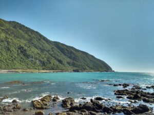 Sur la route vers Kaikoura (Nouvelle-Zélande)