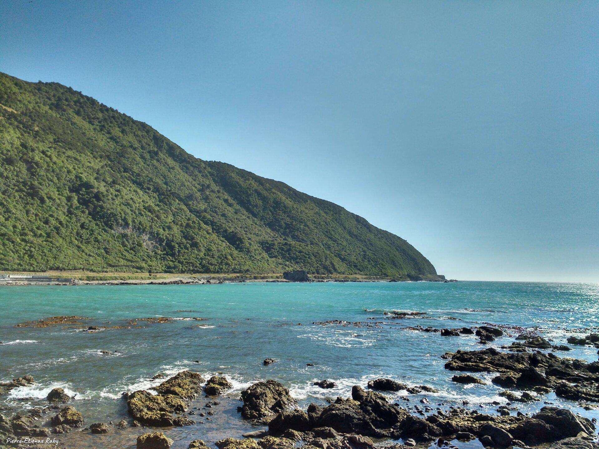 Sur la route vers Kaikoura (Nouvelle-Zélande)