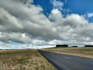 Depuis la route vers Walcha (Australie)