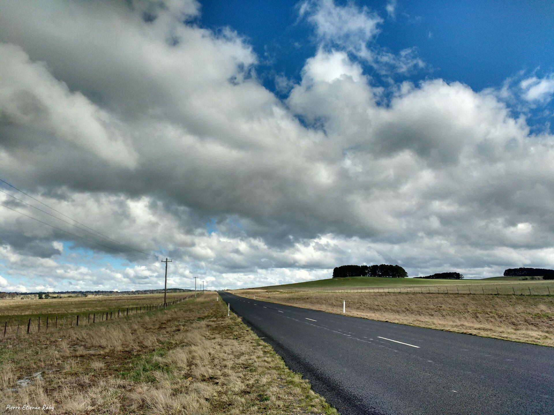 Depuis la route vers Walcha (Australie)